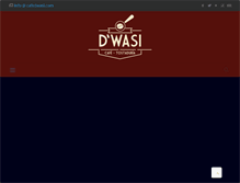 Tablet Screenshot of cafedwasi.com